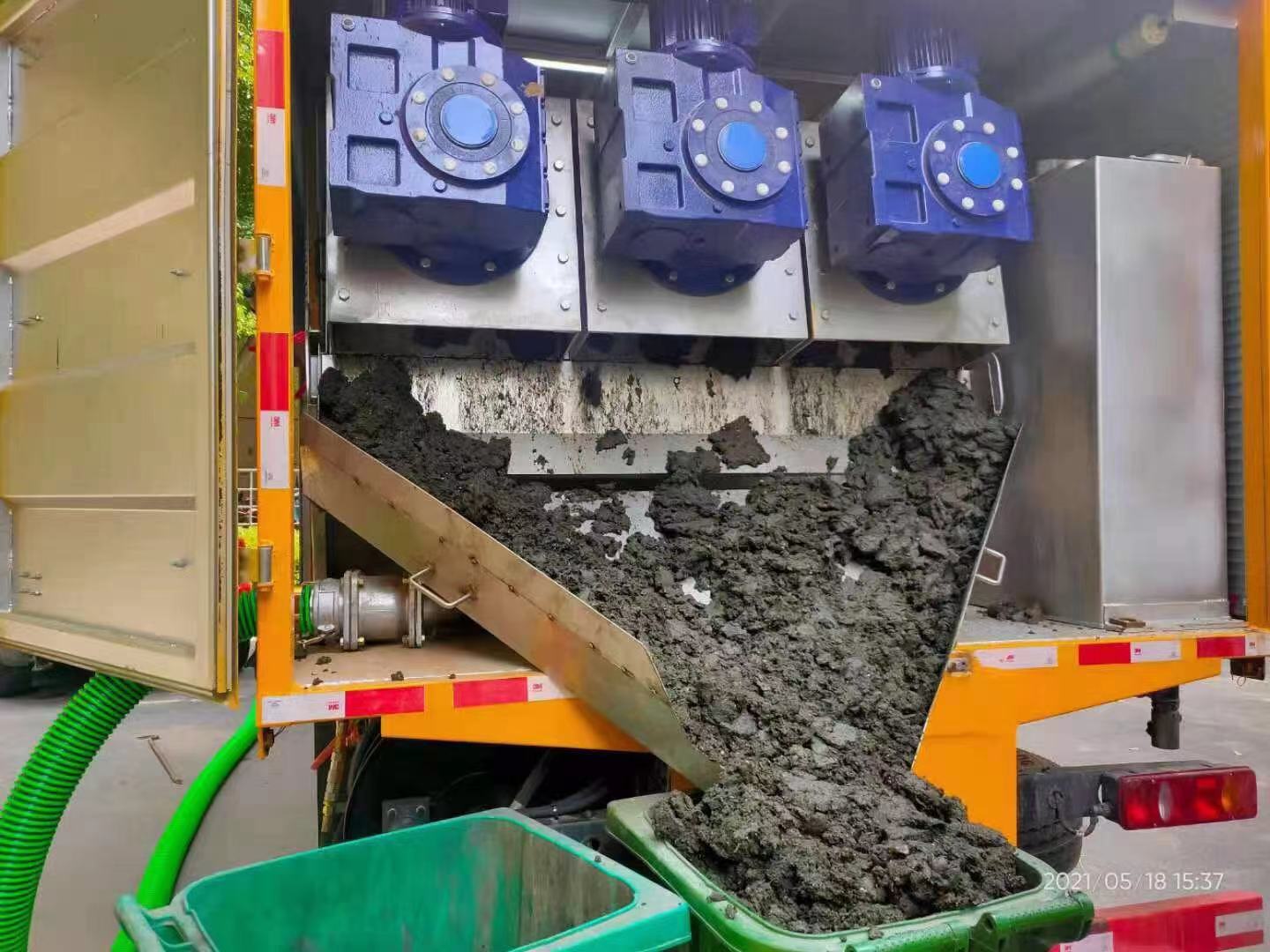 中卫化粪池清掏城市维护站-泥浆净化干湿分离处理